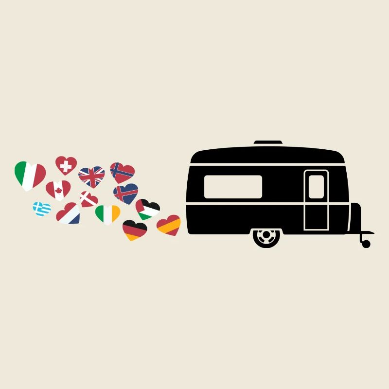 Caravan Road trip lover