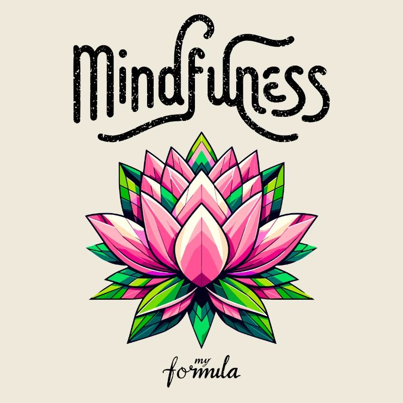 Mindfulness Ma formule : Fleur de lotus vibrante