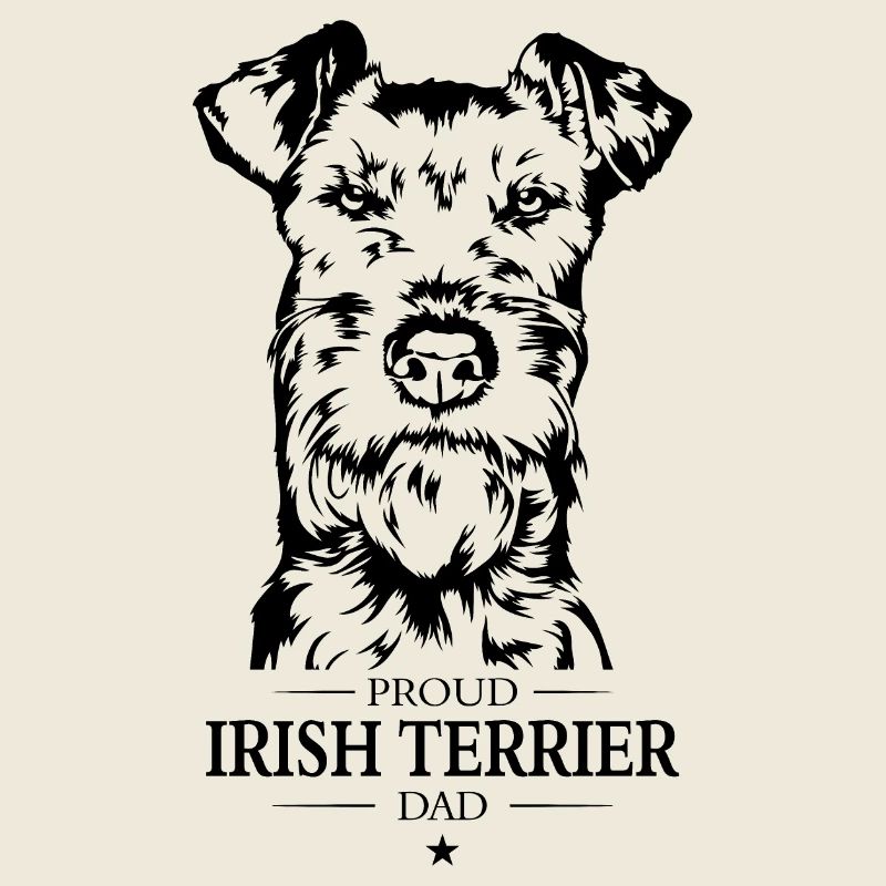 Irish Terrier Dad Dogs Dog Wilsigns