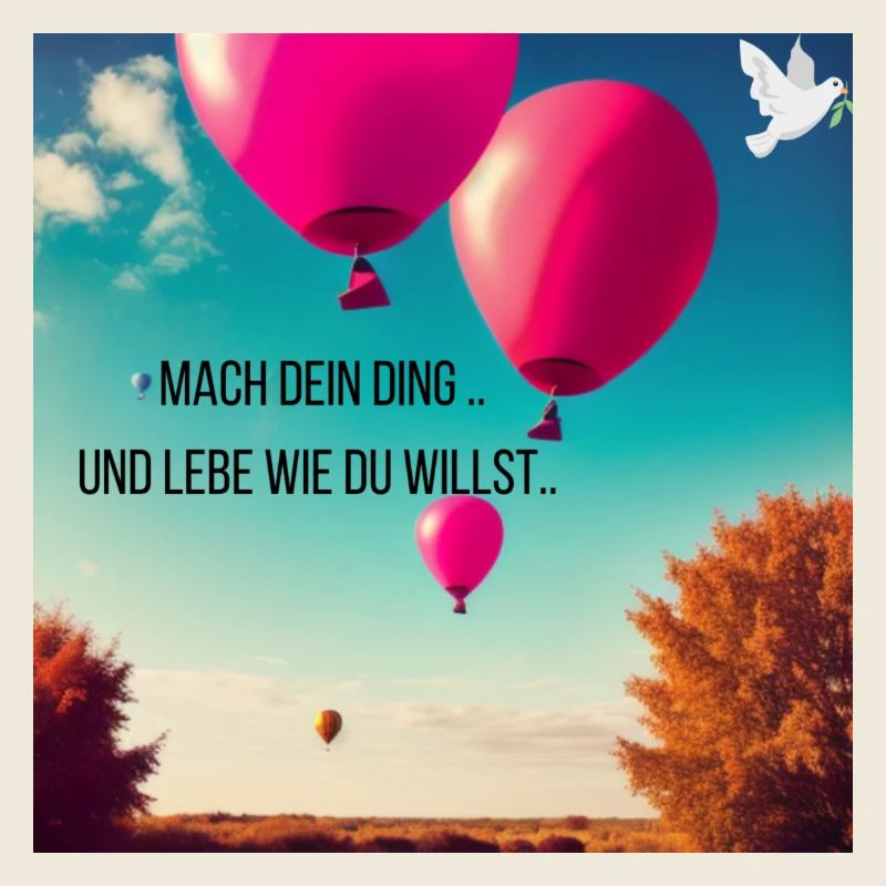 Luftballon Geschenkidee