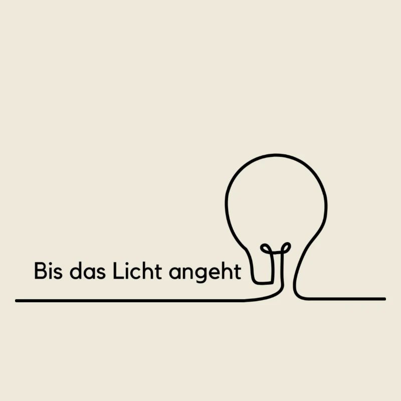Bis das Licht angeht