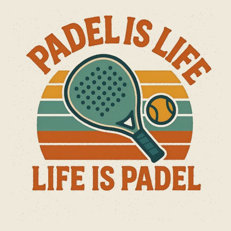Padel is Life Transparent