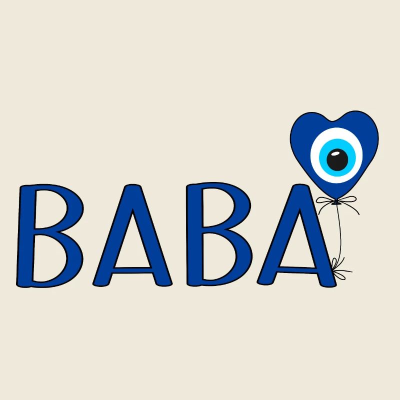 Baba mit Nazar Luftballon