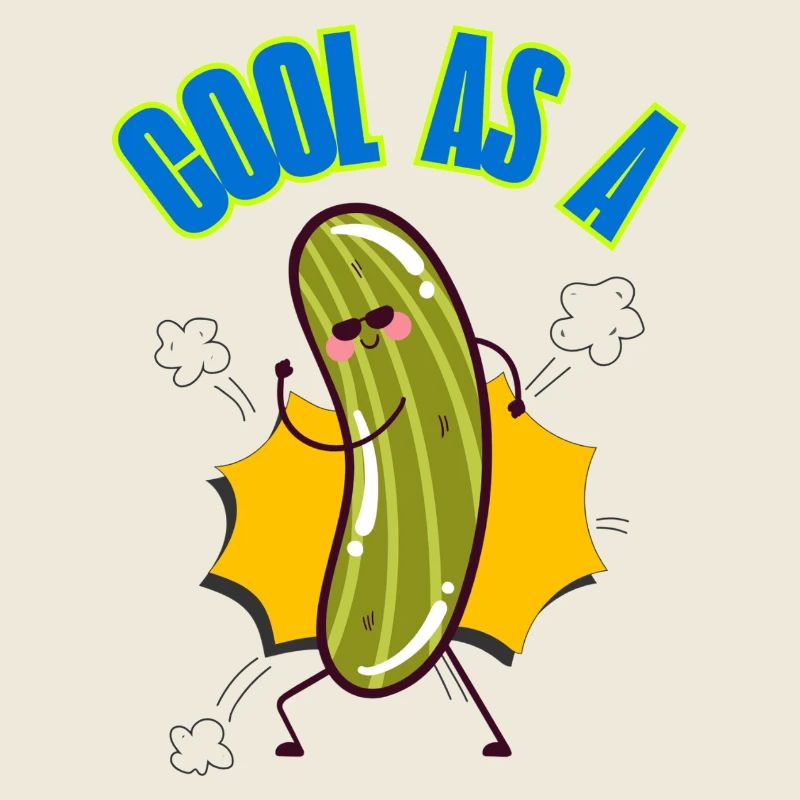 Cool_as_a_Cucumber phrases d’argot idiome