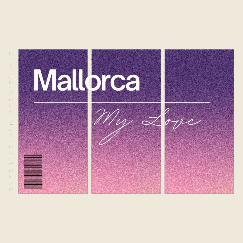 Mallorca, my love. Souvenir WITH GPS data