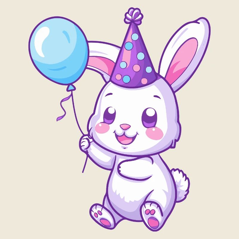 Lapin Anniversaire Bébé