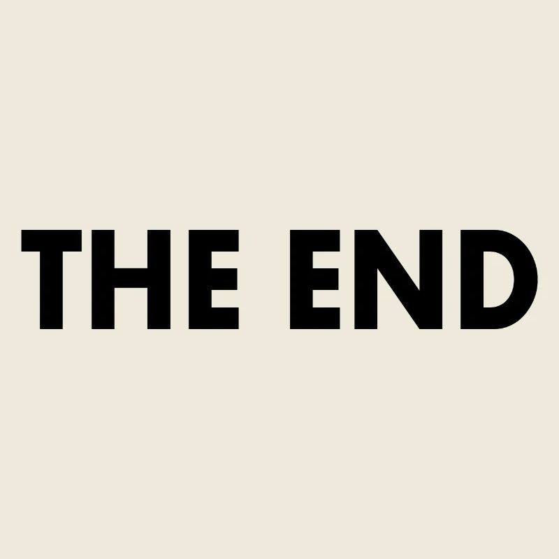 The end
