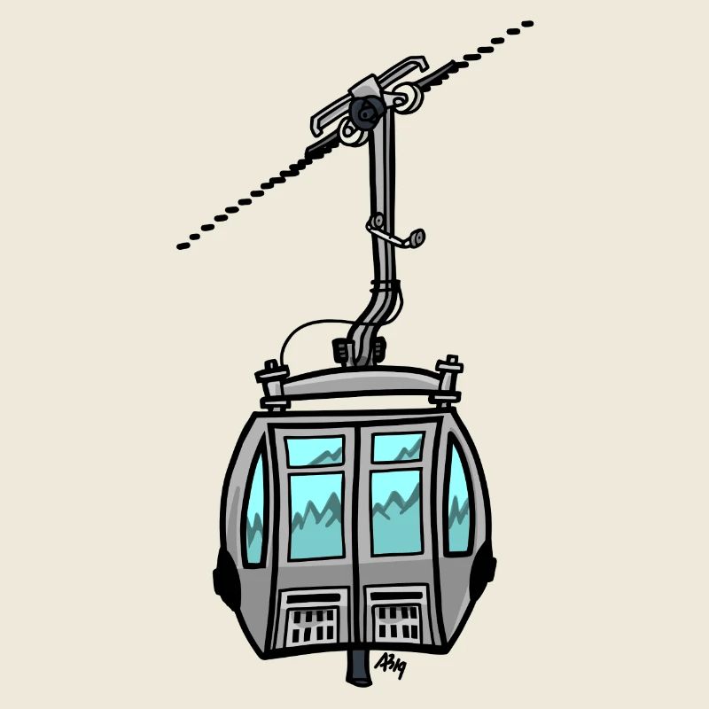 0851 télécabine en vrac