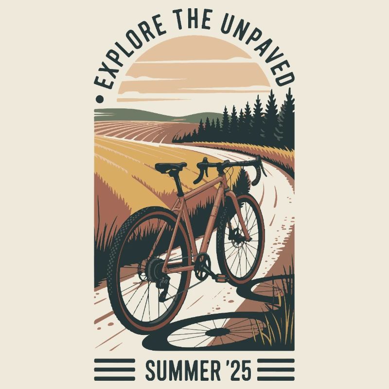 Cycling through the summer fields