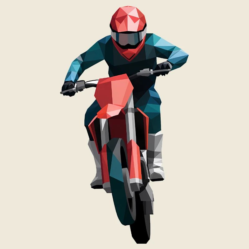 Motocross - Cool Motorcycle Logo