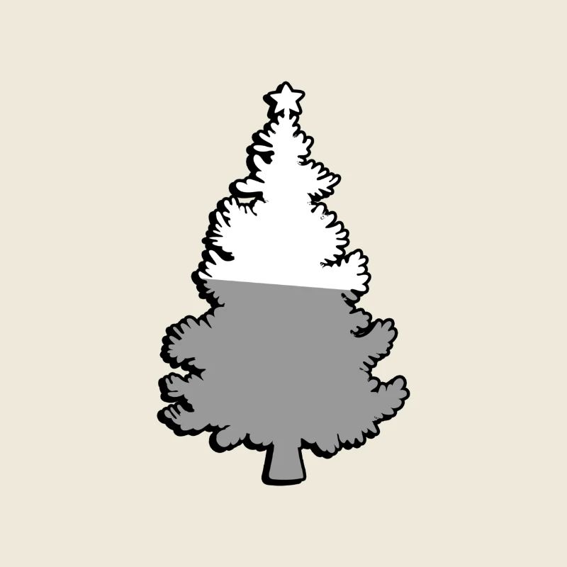 Weihnachtbaum | Christmas Tree - Illustration