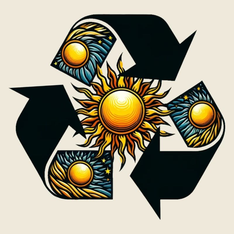 Recycling Sonne