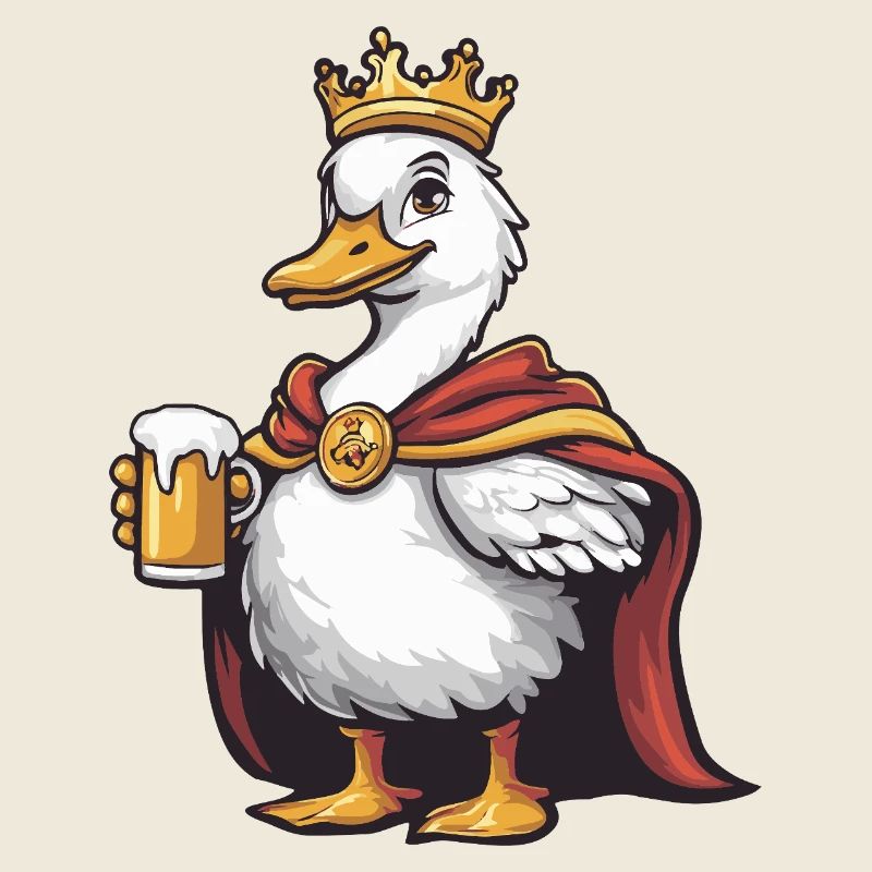 Gans Bier Lustig