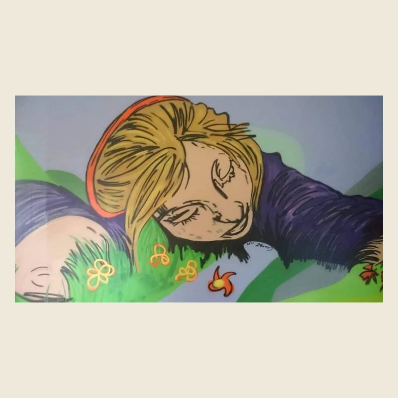 Träumendes Mädchen