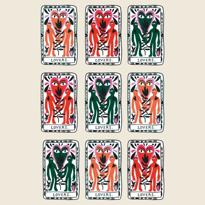 lovers card