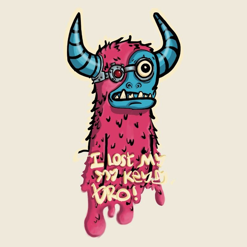 Monstre Rose à Cornes Cyber