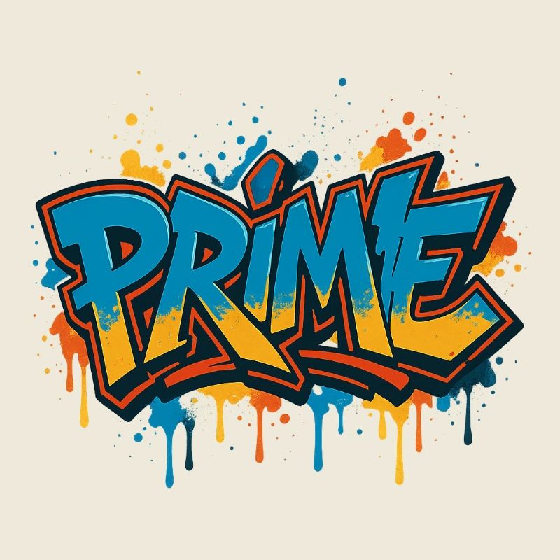 Prime Graffiti Neon Splash