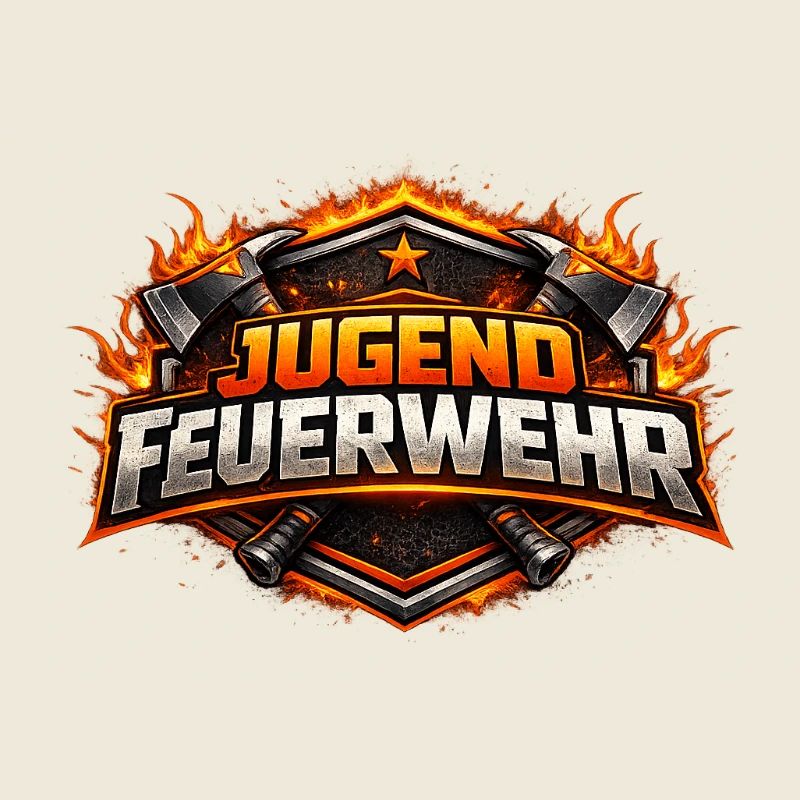 Youth Fire Brigade Fire Logo