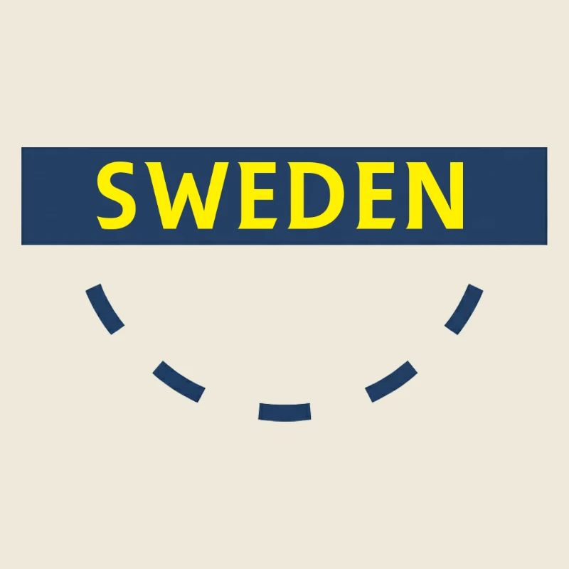 Schweden Kreis Emblem