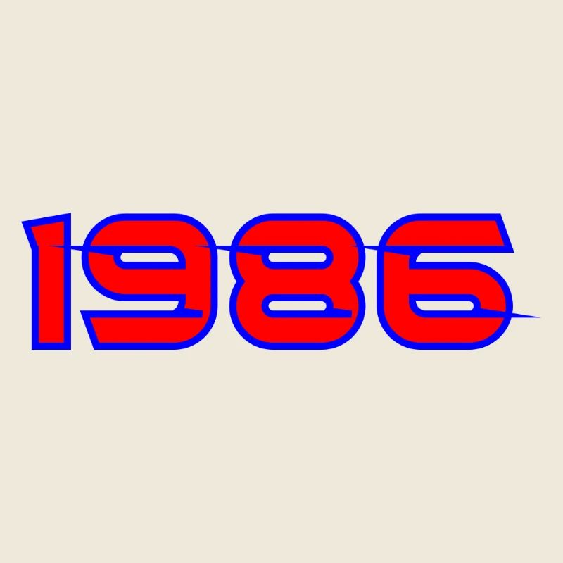 1985 Neon Retro Graffiti