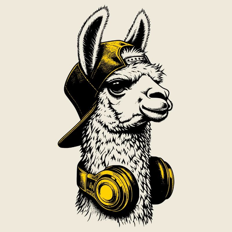Streamer Gamer Lama