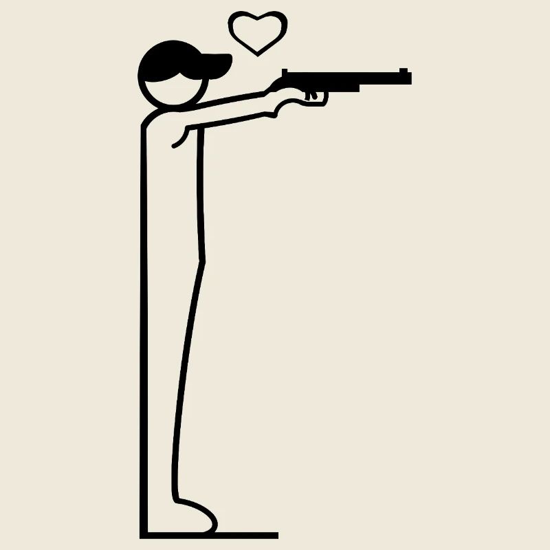 Minimalist pistol shooter design