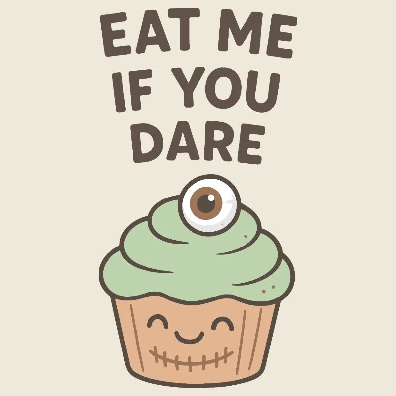 Iss mich, wenn du dich traust Cupcake