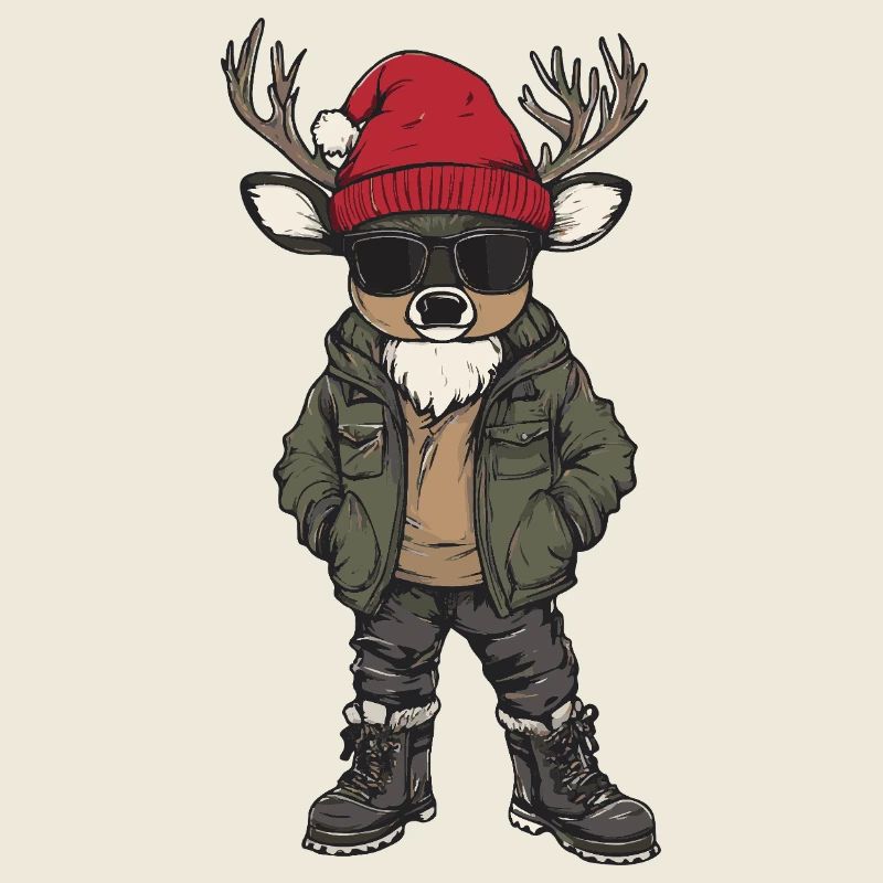 Deer Christmas Winter