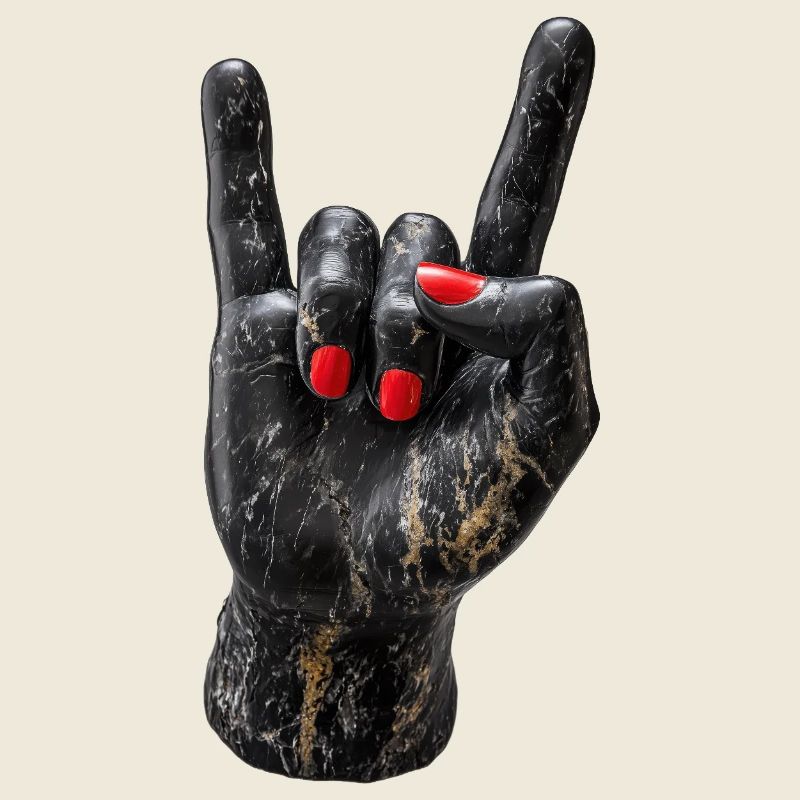 Rockhand Marble Print