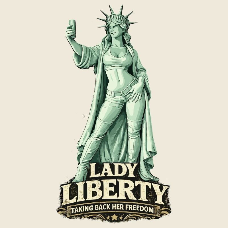 Lady Liberty reprend sa liberté Moderne