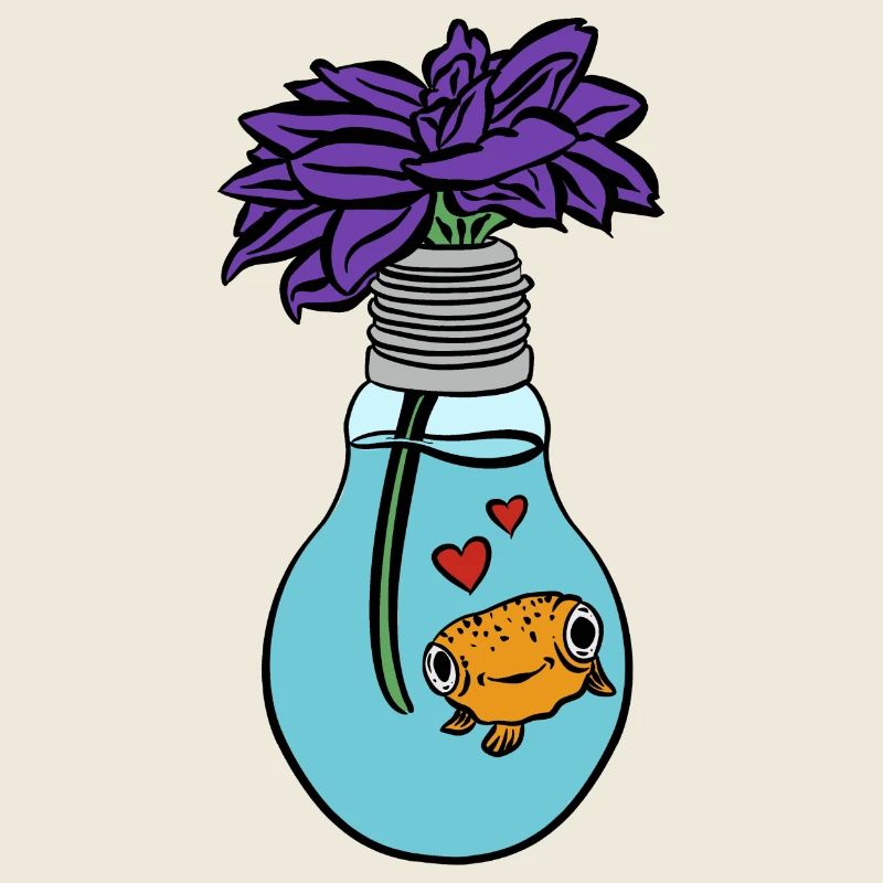 Poisson fleur