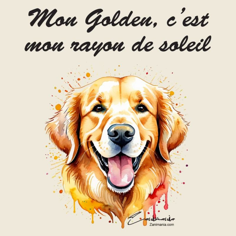 Golden rayon de soleil