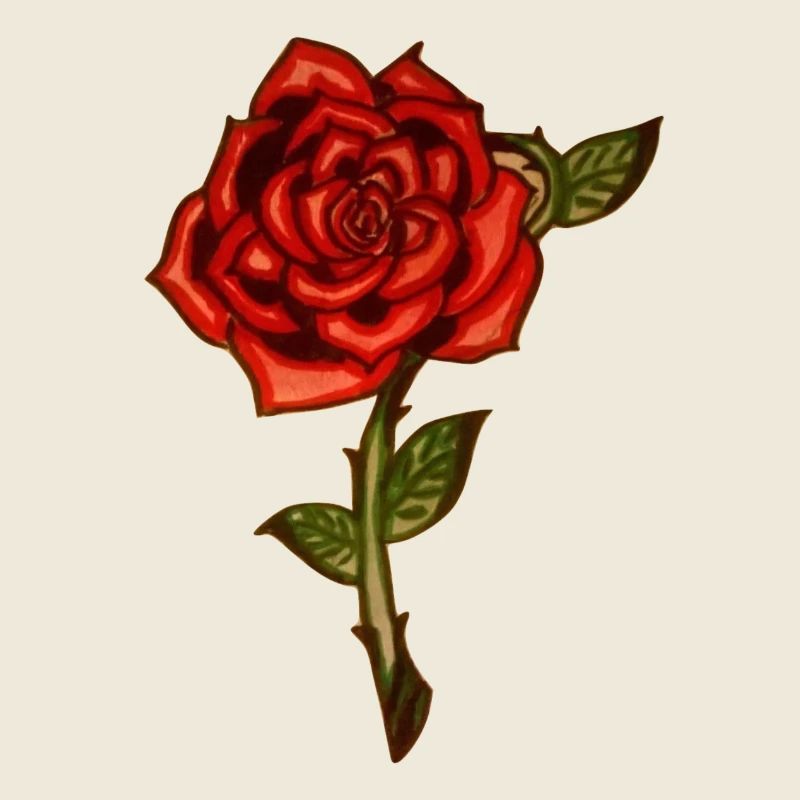 rote Rose
