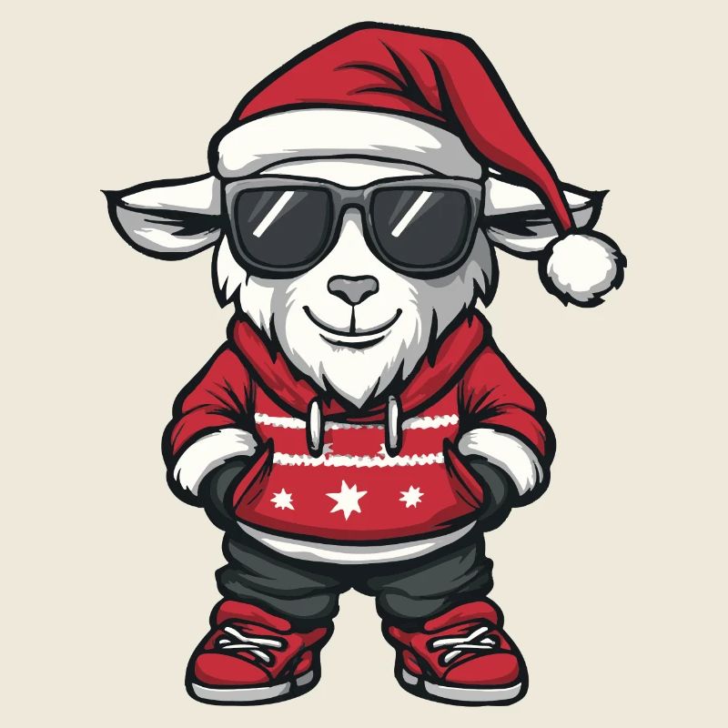 Noël de la chèvre Noël