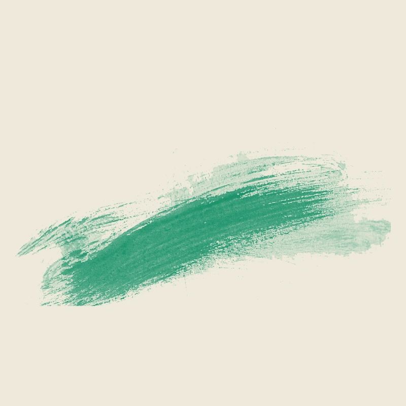 Grüner Pinselhauch Abstractmotiv