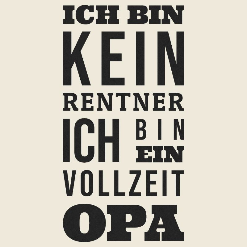 Rentner Vollzeit Opa