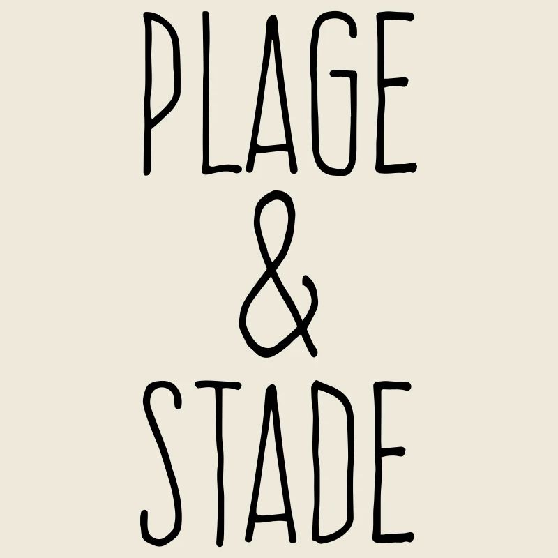 Plage et stade