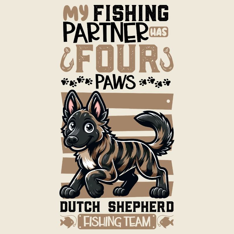 Pêche et berger hollandais