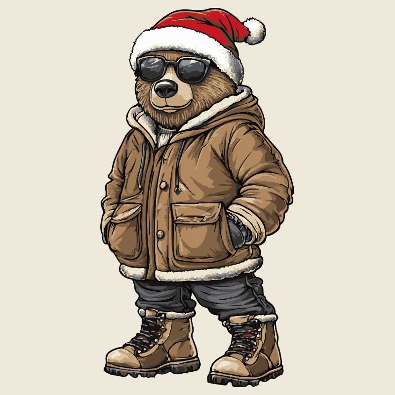 Noël Ours Hiver