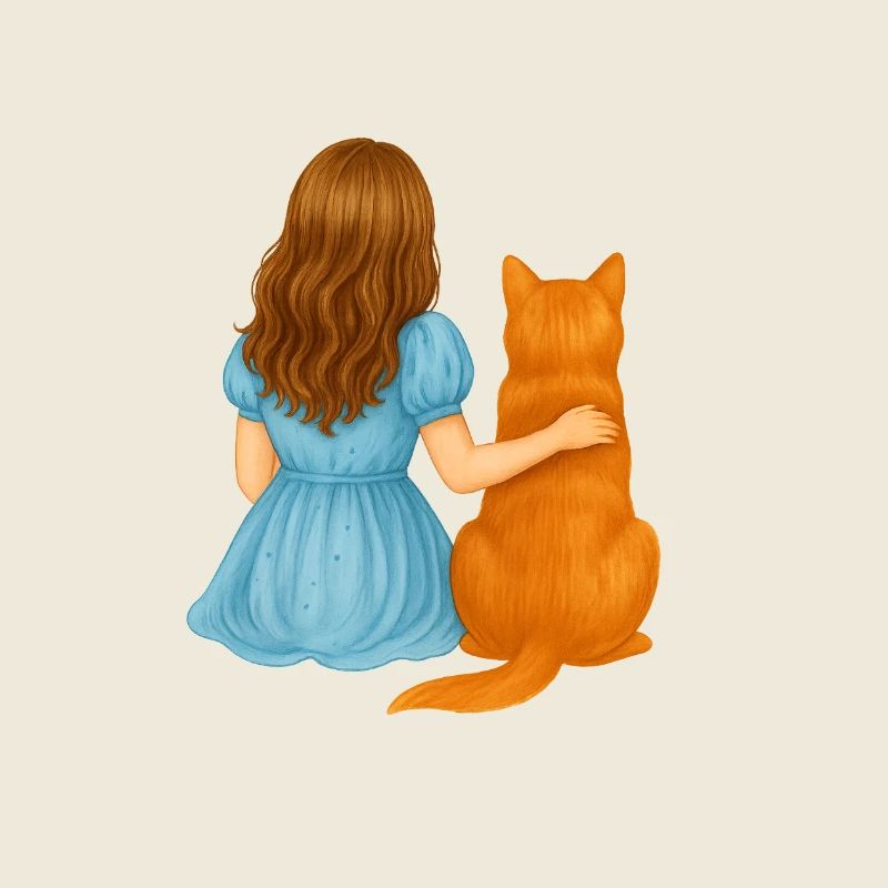 Seelenfreunde – Mädchen & Katze