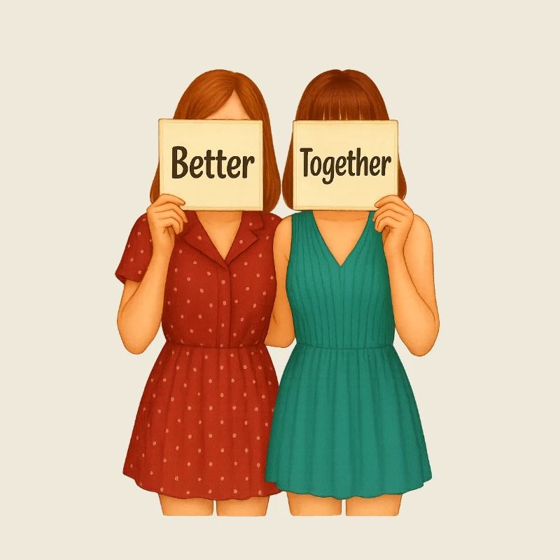 Better Together – Freundinnen Design
