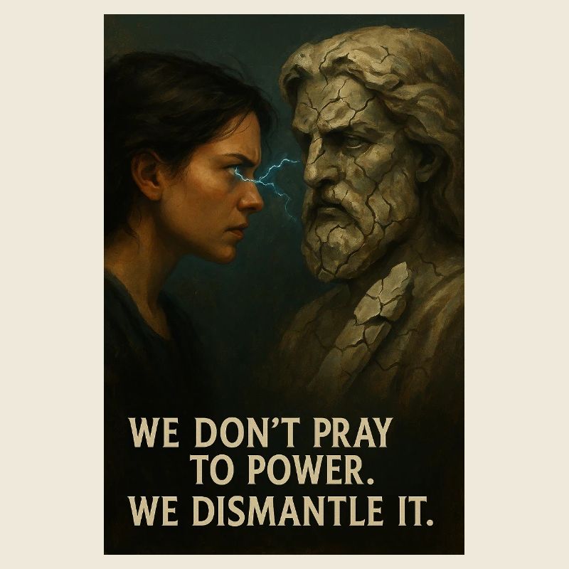 dont worship power. dismantle.