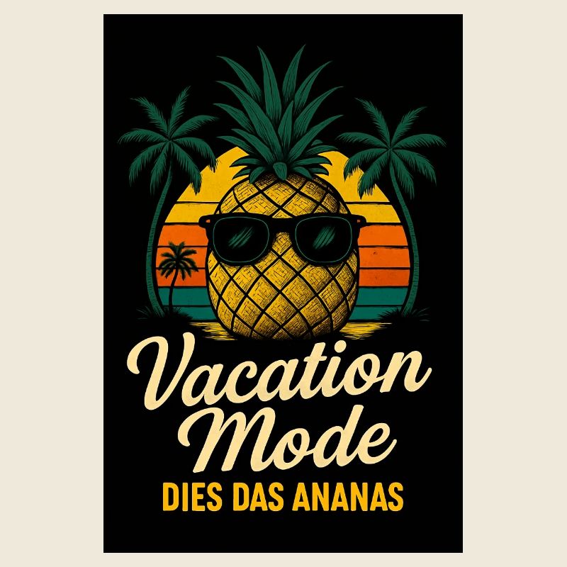 Mode vacances ananas