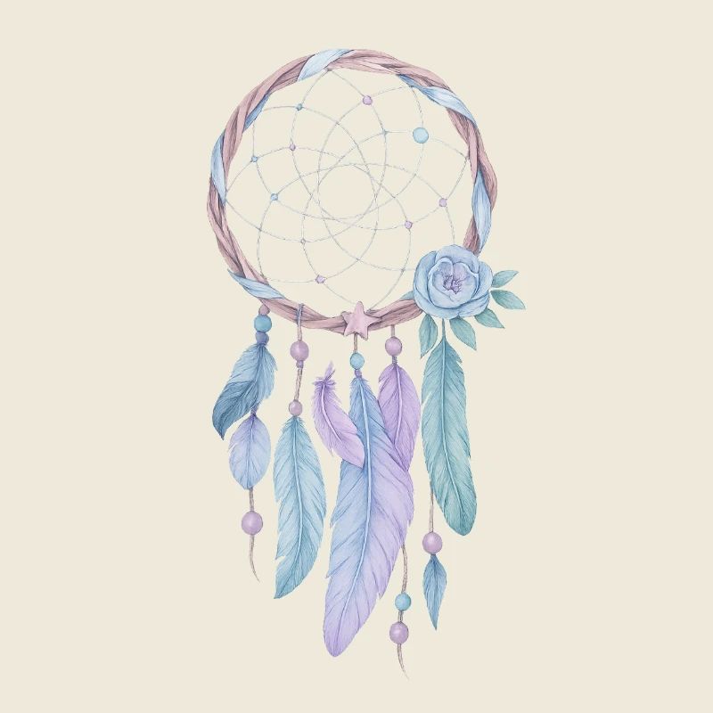 Traumfänger der Farben – sanfte Träume & Harmonie