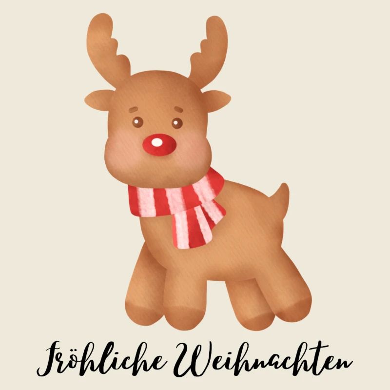Fröhliche Weihnachten Rentier