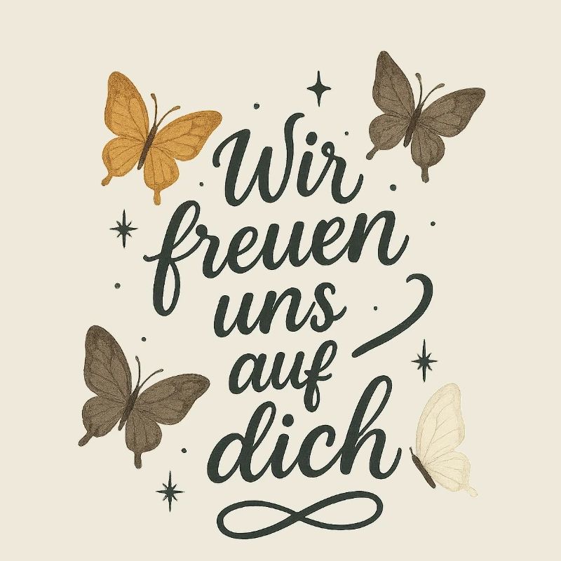 Wir freuen uns auf dich