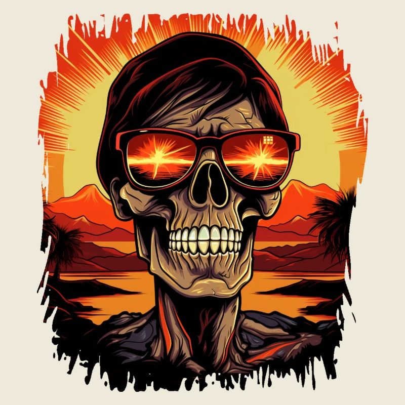 Birthday Present Dinosaur Skeleton Tshirts