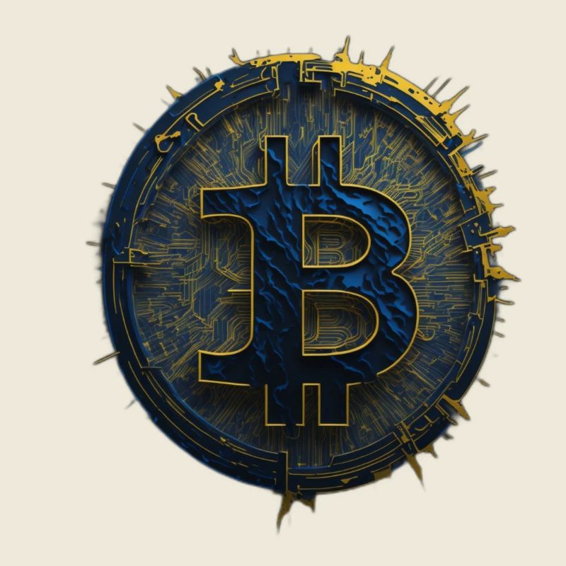 Bitcoin Or Bleu