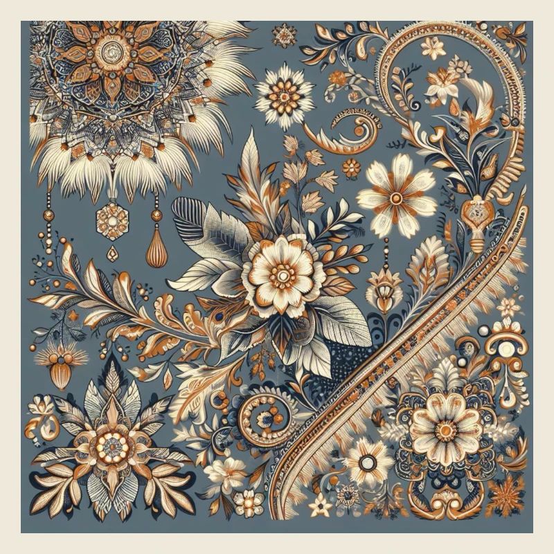 Blumenmuster Vintage