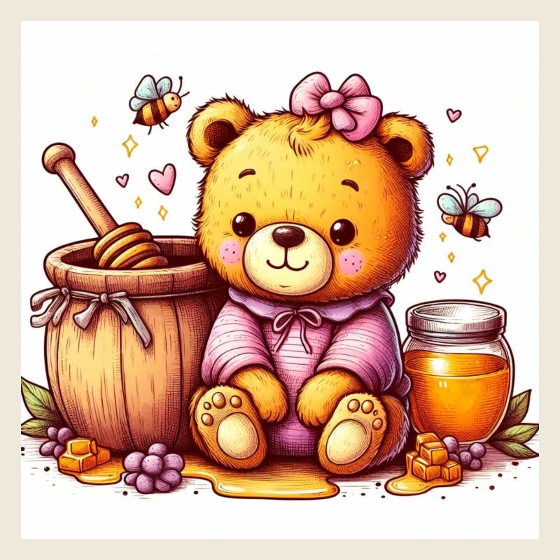 Honigsüßer Bär